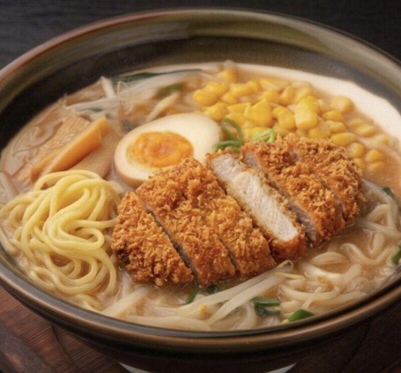 E5. Pork Katsu Ramen
