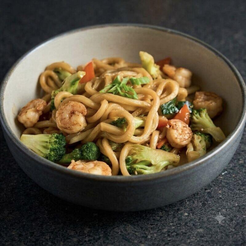 U2. Yaki Shrimp Udon